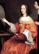 Detail of Margareta Maria de Roodere and Her Parents